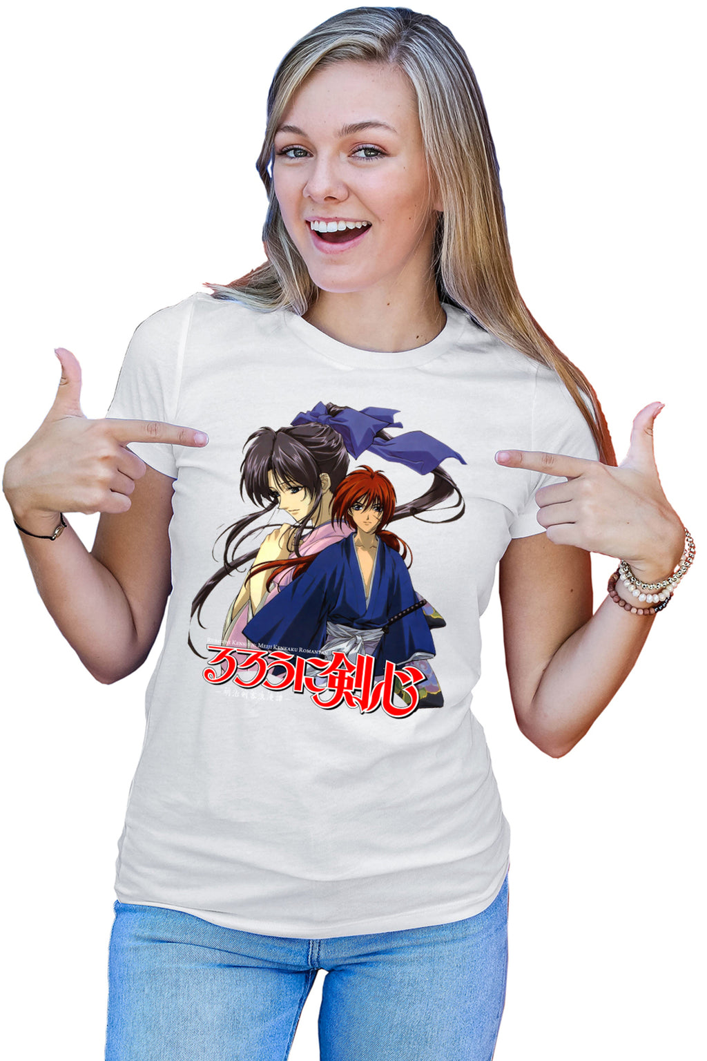 Tricou dama Rurouni Kenshin Kaori Couple Anime Monster