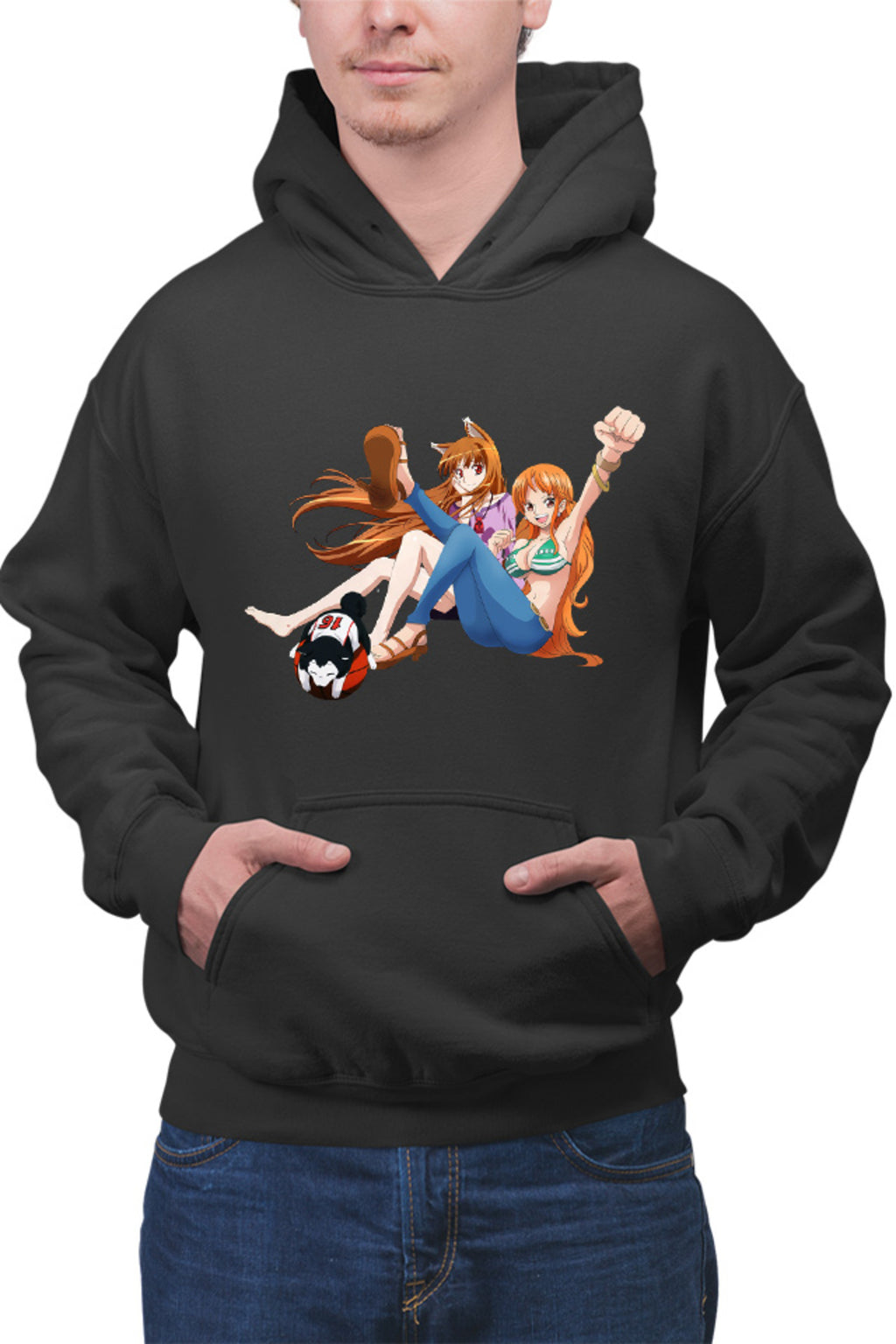 Hanorac barbati Spice and Wolf Holo One Piece Kuroko no Basket