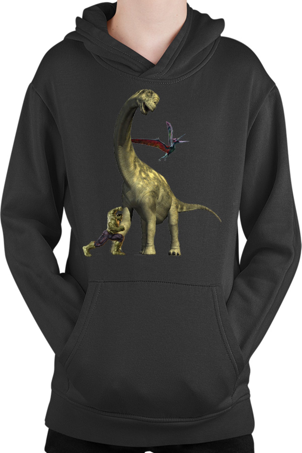 Hanorac copii Jurassic Park Triceratops Huge Neck Grass Eater Hulk