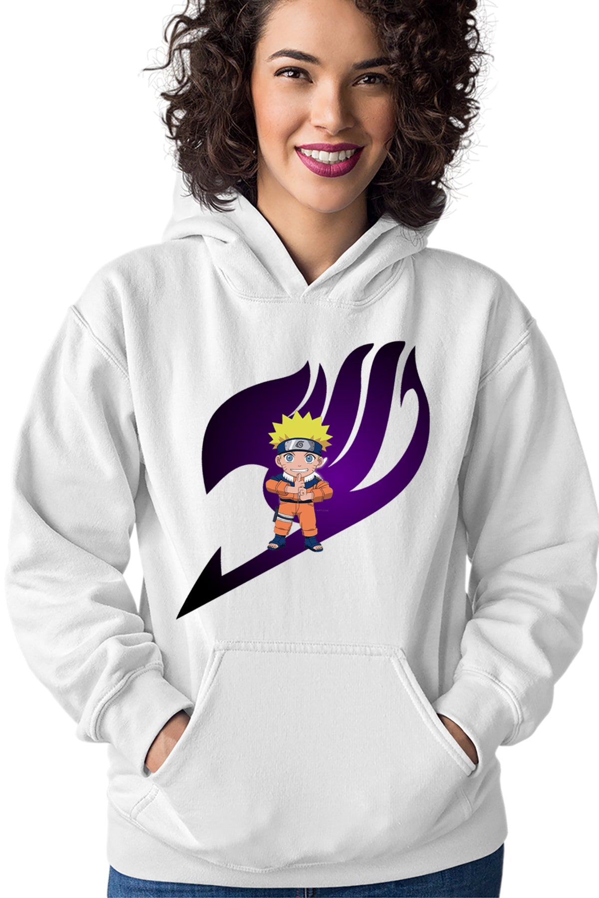 Hanorac dama Fairy Tail Logo Emblem Naruto Chibi