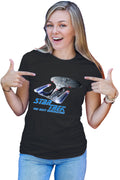 Tricou dama Star Trek The Next Generation Enterprise Adventure