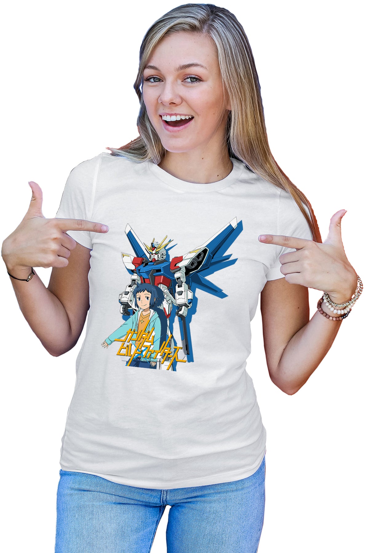 Tricou dama dam Build Fighters Sei Animekage