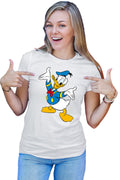 Tricou dama Donald Duck Sailor Happy Cartoon Children