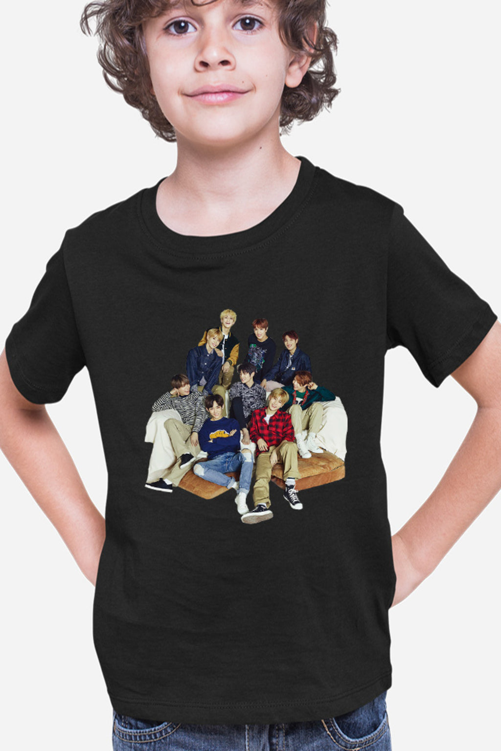 Tricou copii NCT Idols Artist Korean Mark Band Vocals High