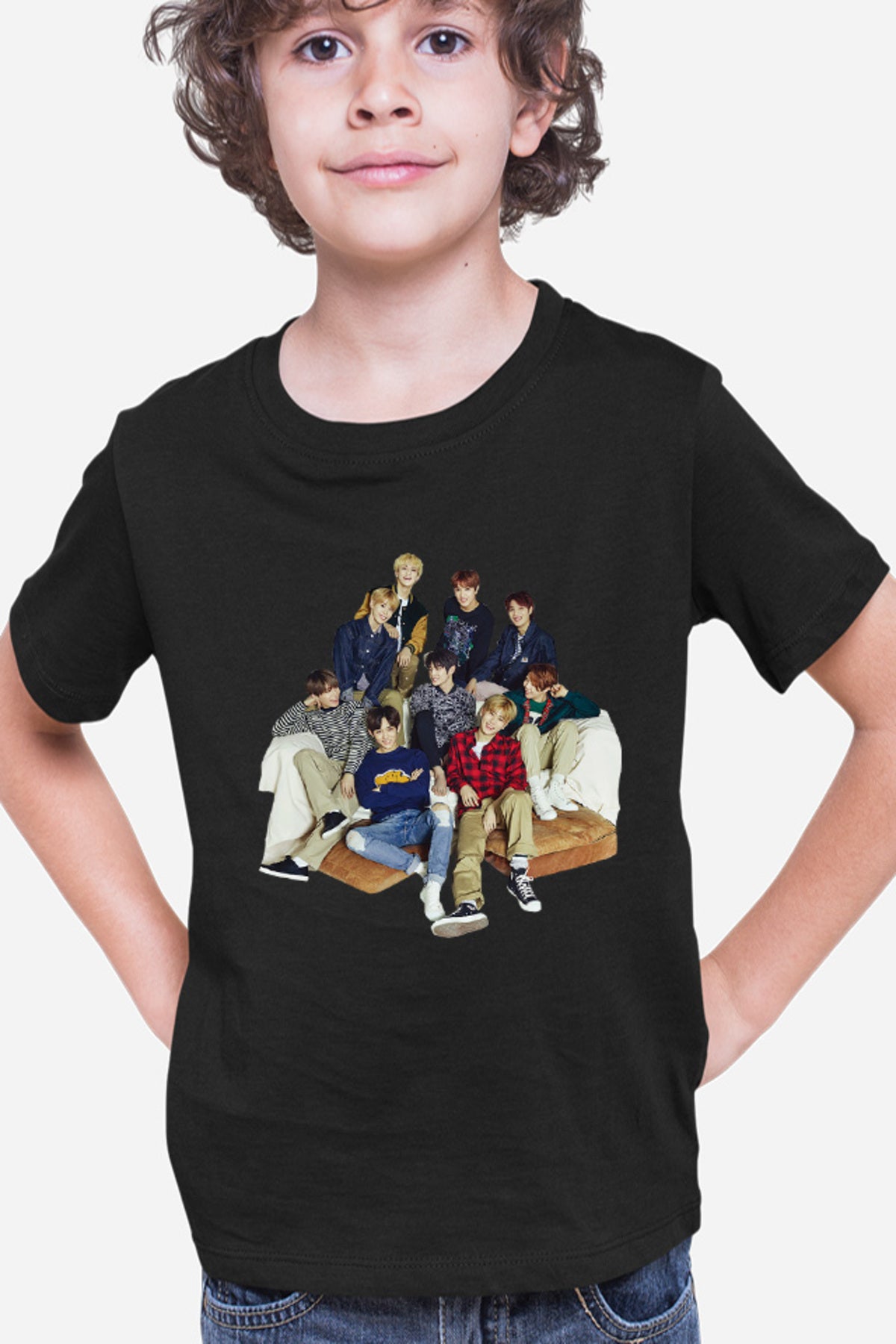 Tricou copii NCT Idols Artist Korean Mark Band Vocals High