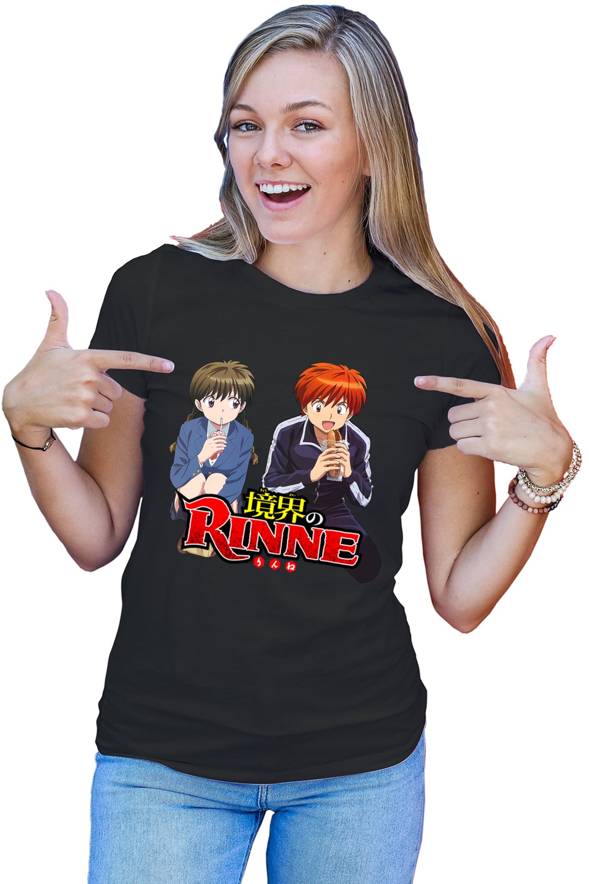 Tricou dama Rin-ne Rinne Sakura Eat Logo