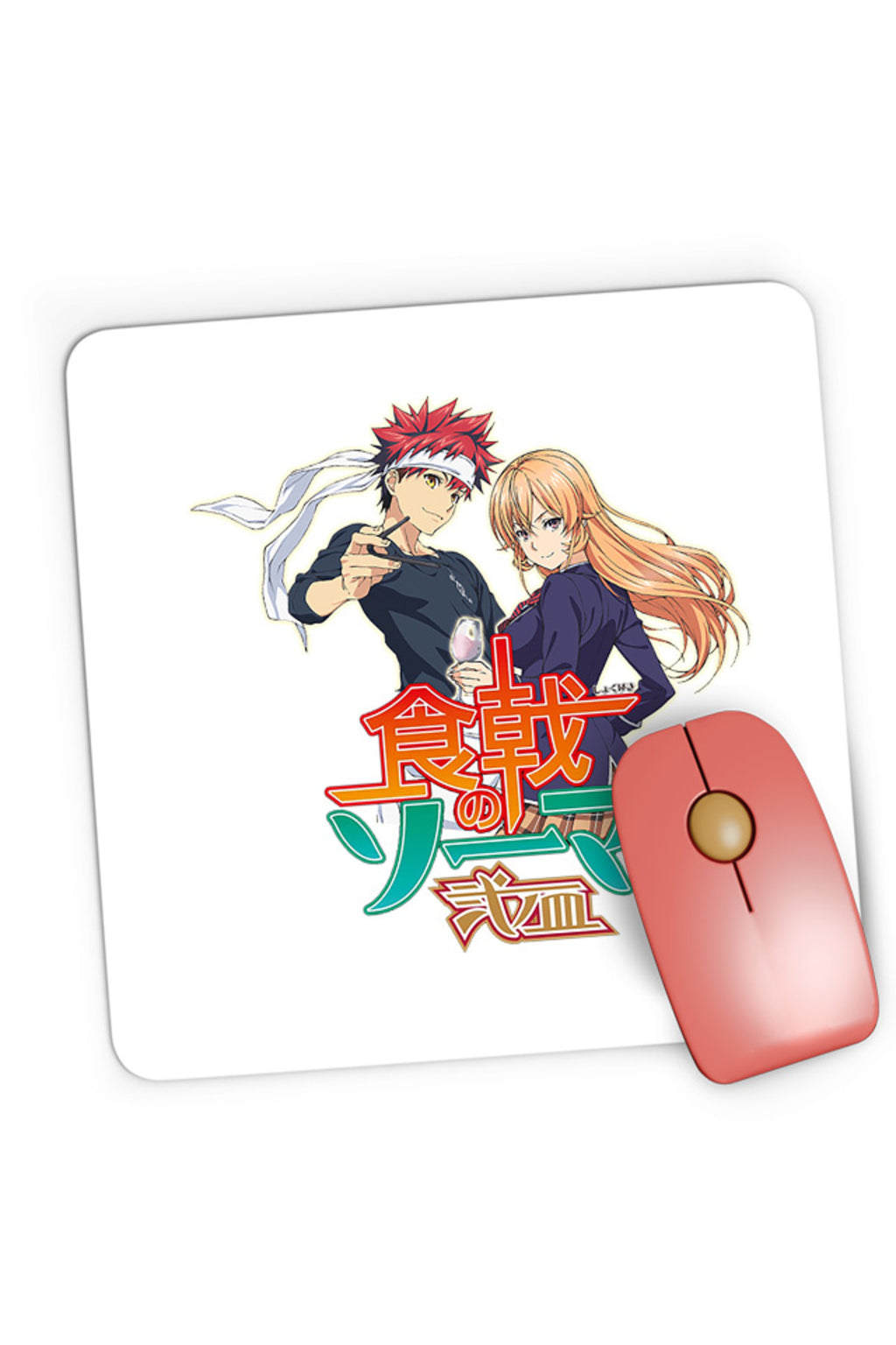 Mousepad Gaming Food Wars Souma Erina Cookers Anime Shounen, 21x19 cm