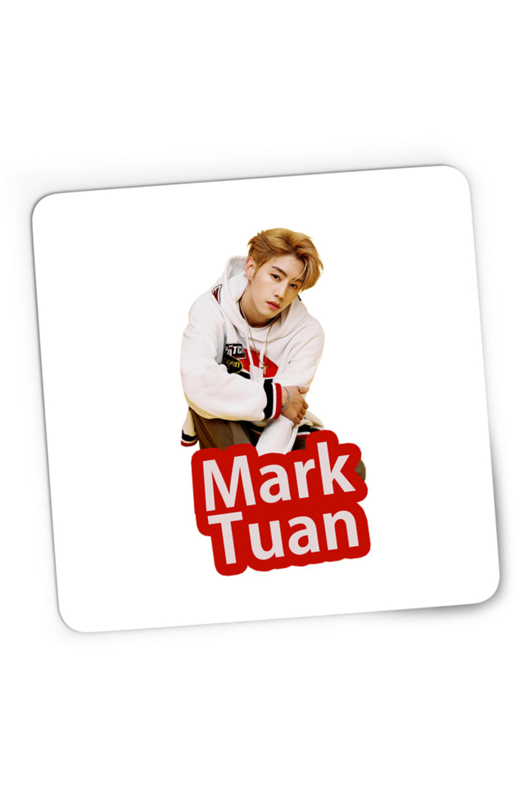 Mousepad Gaming Got7 Mark American Idol Award Rapper Music Popular, 21x19 cm