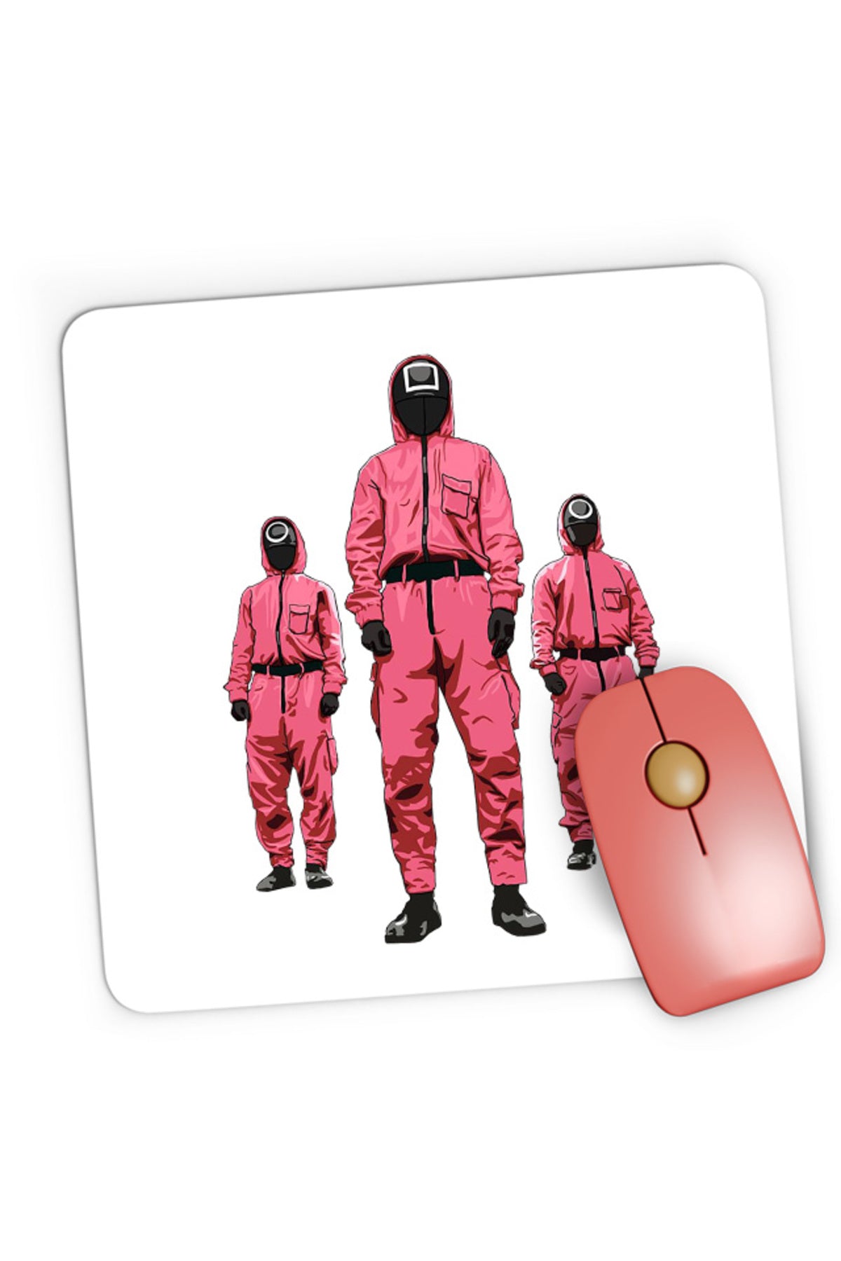 Mousepad Gaming Squid Game Survival Drama Korean, 21x19 cm
