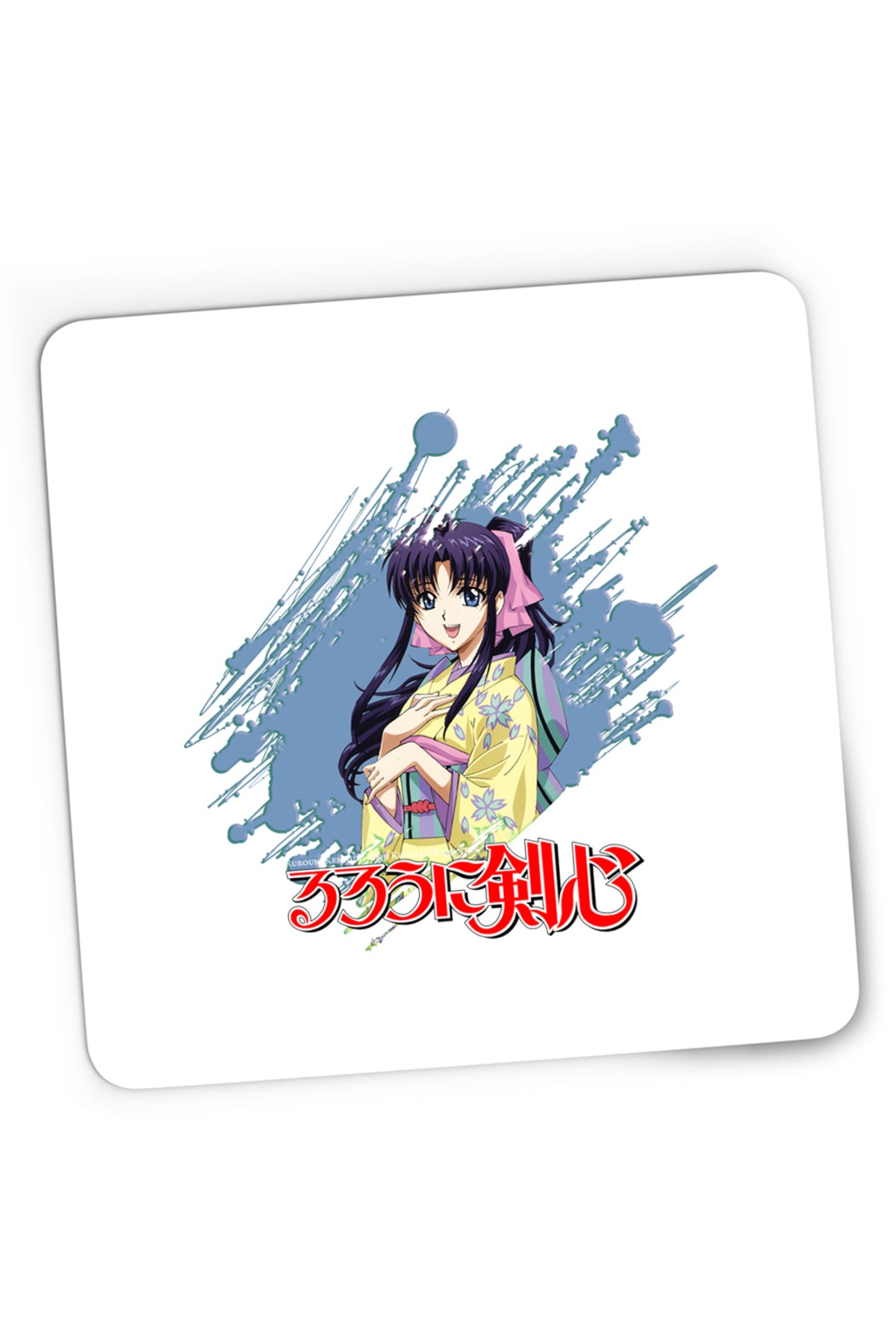 Mousepad Gaming Rurouni Kenshin Kaori Brush Himura Shonen, 21x19 cm