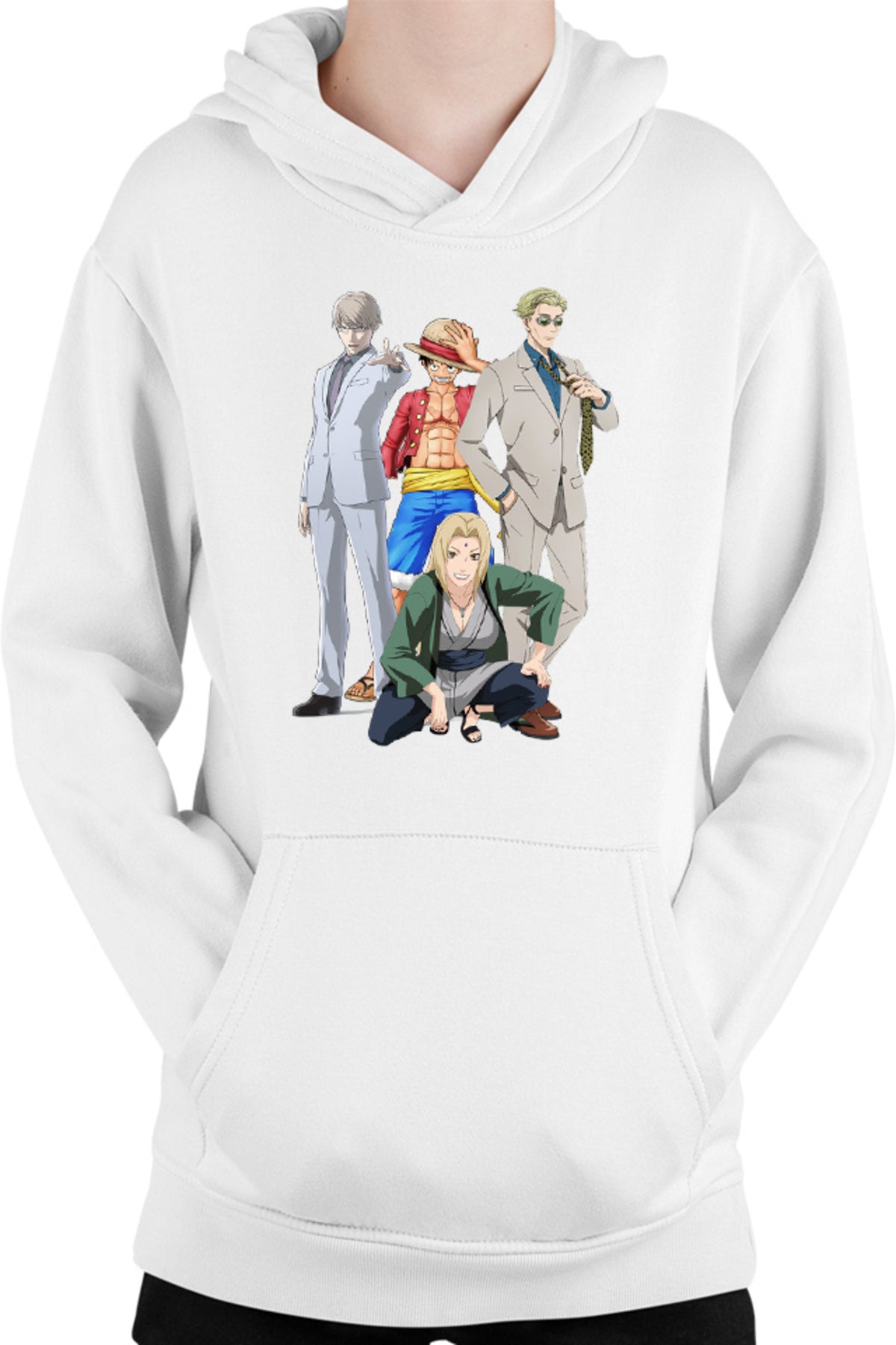Hanorac copii Ajin Tosaki Naruto One Piece Luffy Jujutsu Kaisen