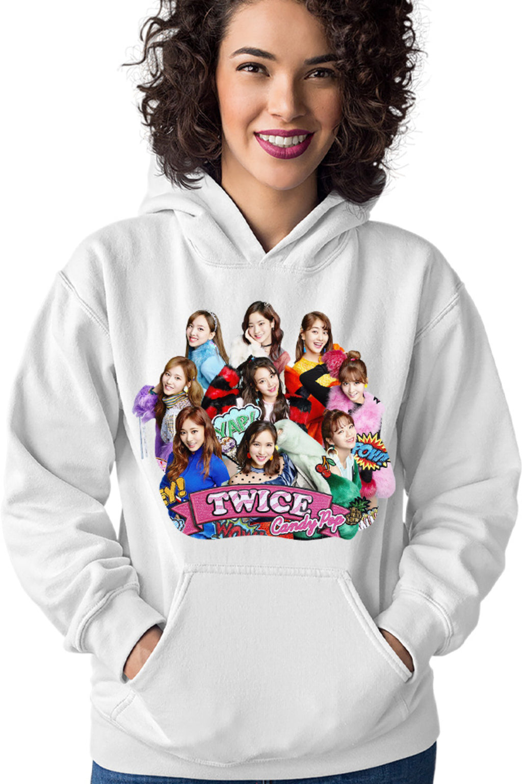 Hanorac dama Twice K-Pop Idol Group Popular Music Korea