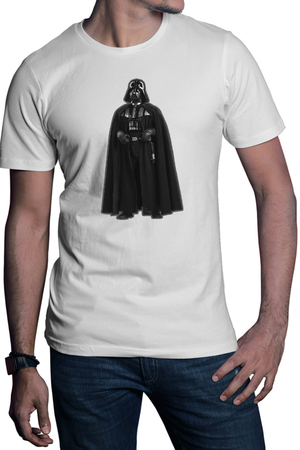 Tricou barbati Star Wars Darth Vader Jedy Laser Superpower Sci-fi