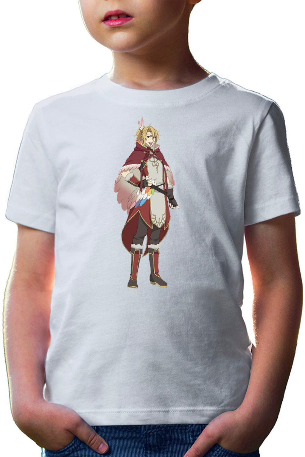 Tricou copii Rising of the Shield Hero Motoyasu Polearm Weapon Otaku Knight