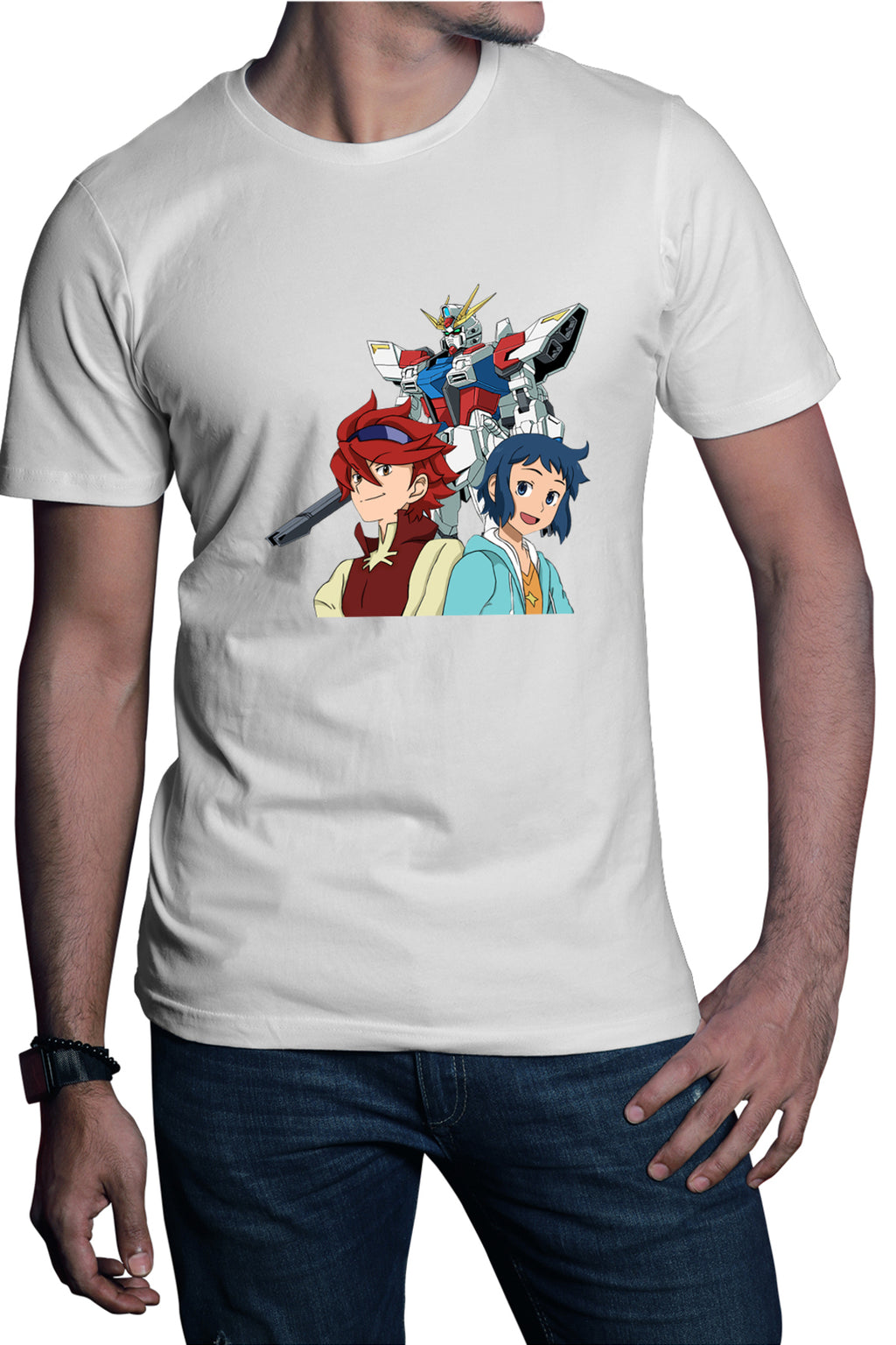 Tricou barbati dam Build Fighters Sei Reiji Robot