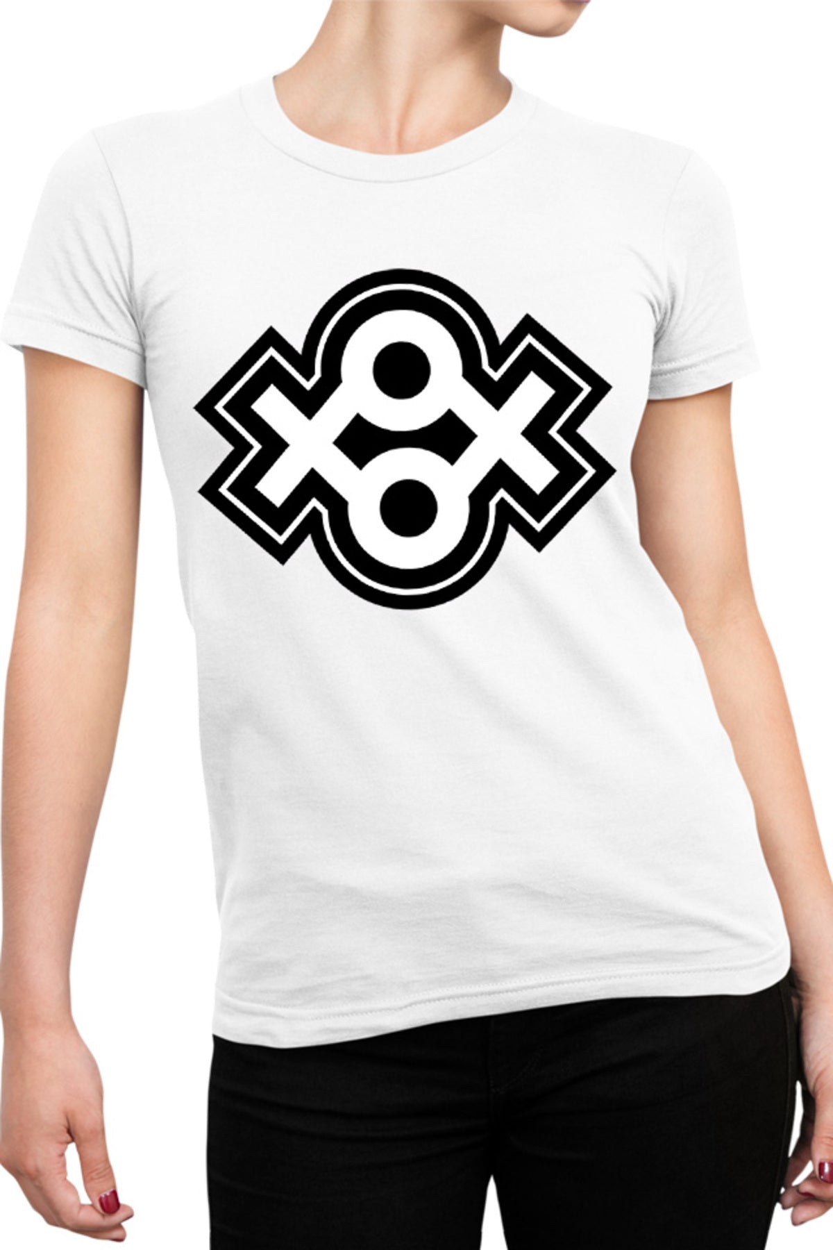 Tricou dama NFT XOXO Logo Art Block Chain Value