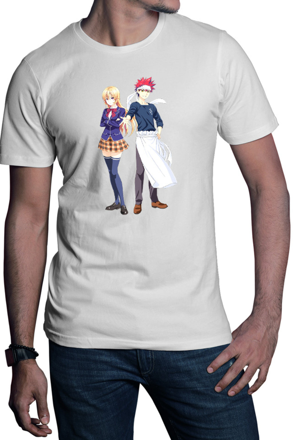 Tricou barbati Foos Wars Soma Erina Rivals Anime Japan Otaku