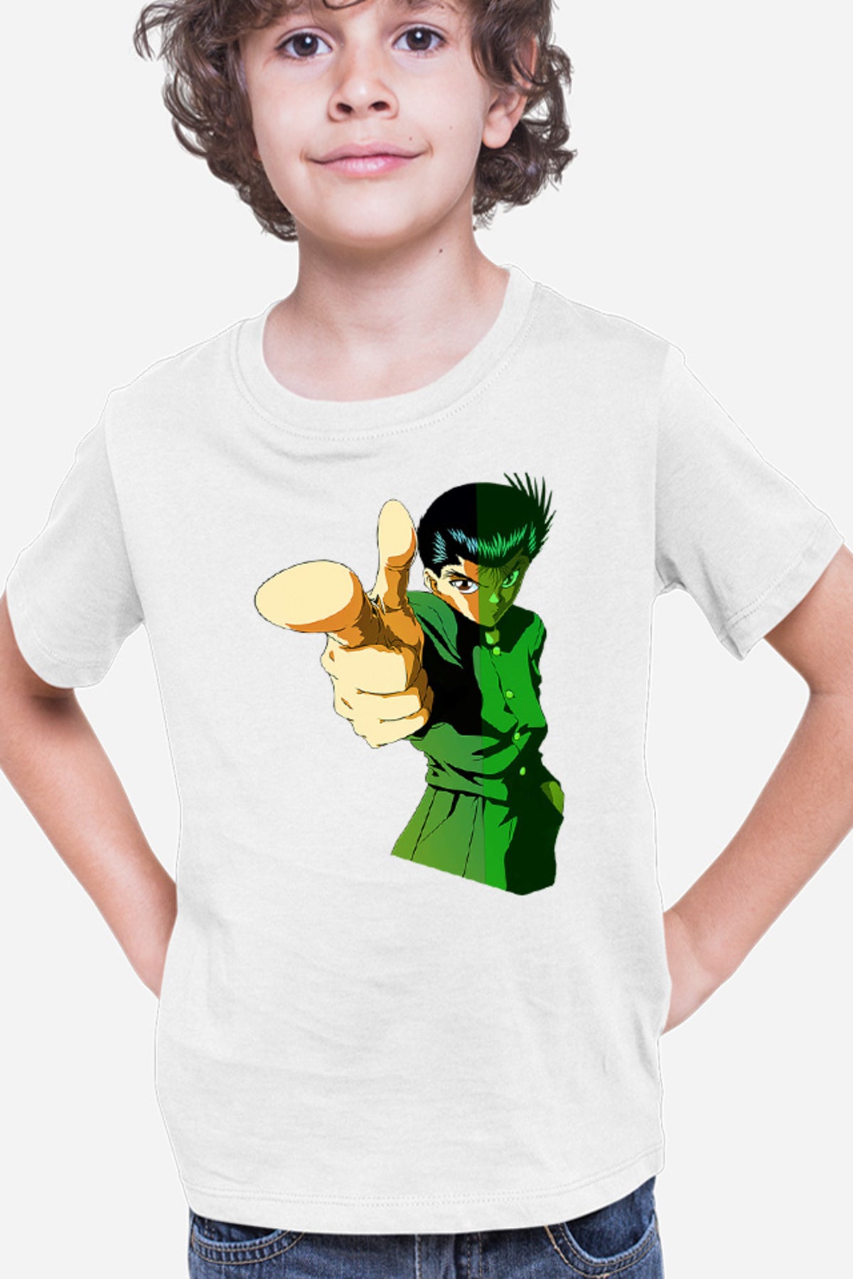 Tricou copii Yu Yu Hakusho Yusuke Doki Doki Magic Order Shinigami