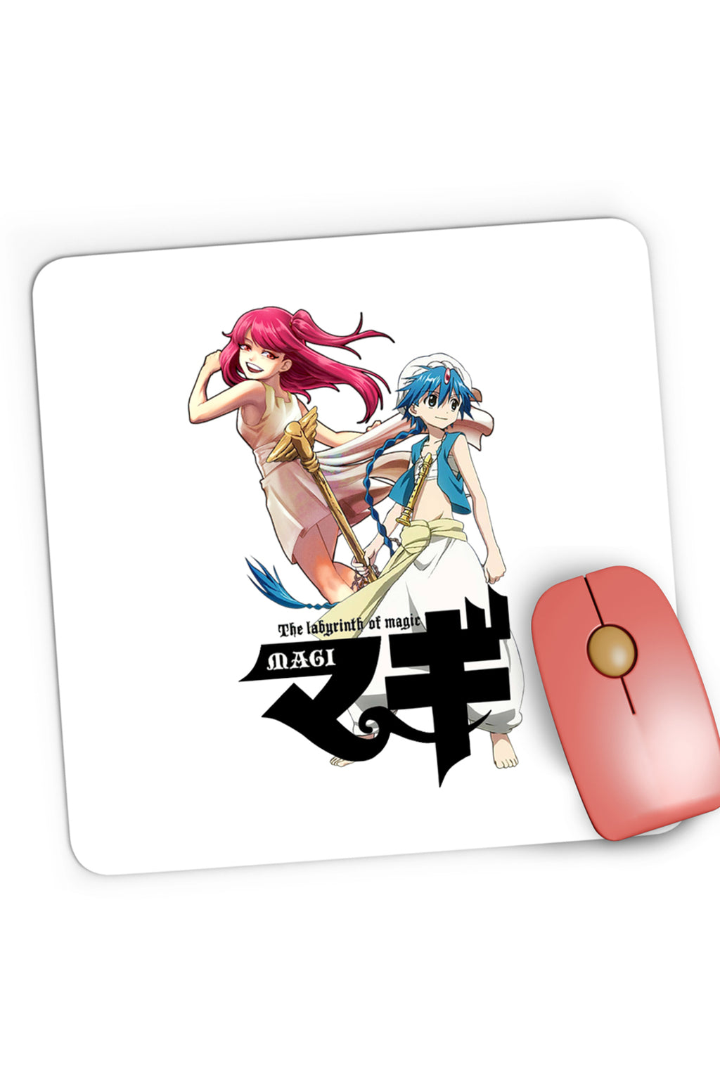 Mousepad Gaming Magi The Labyrinth of Magic Jasmin Seherezada, 21x19 cm