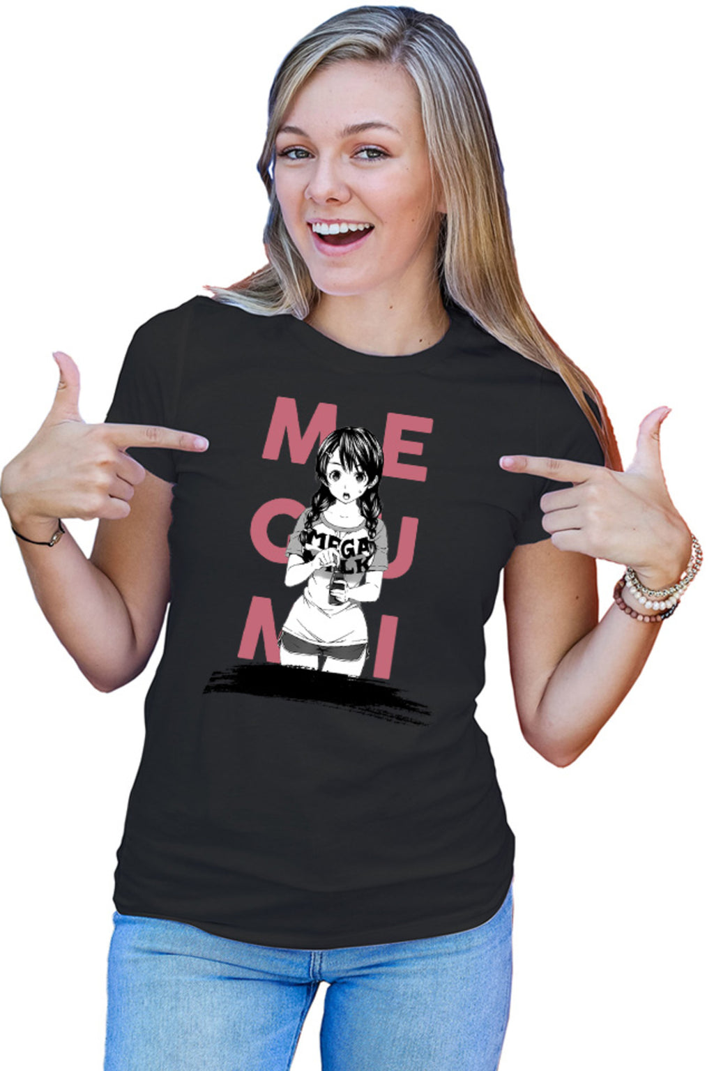 Tricou dama Food Wars Megumi Casual Water Otaku