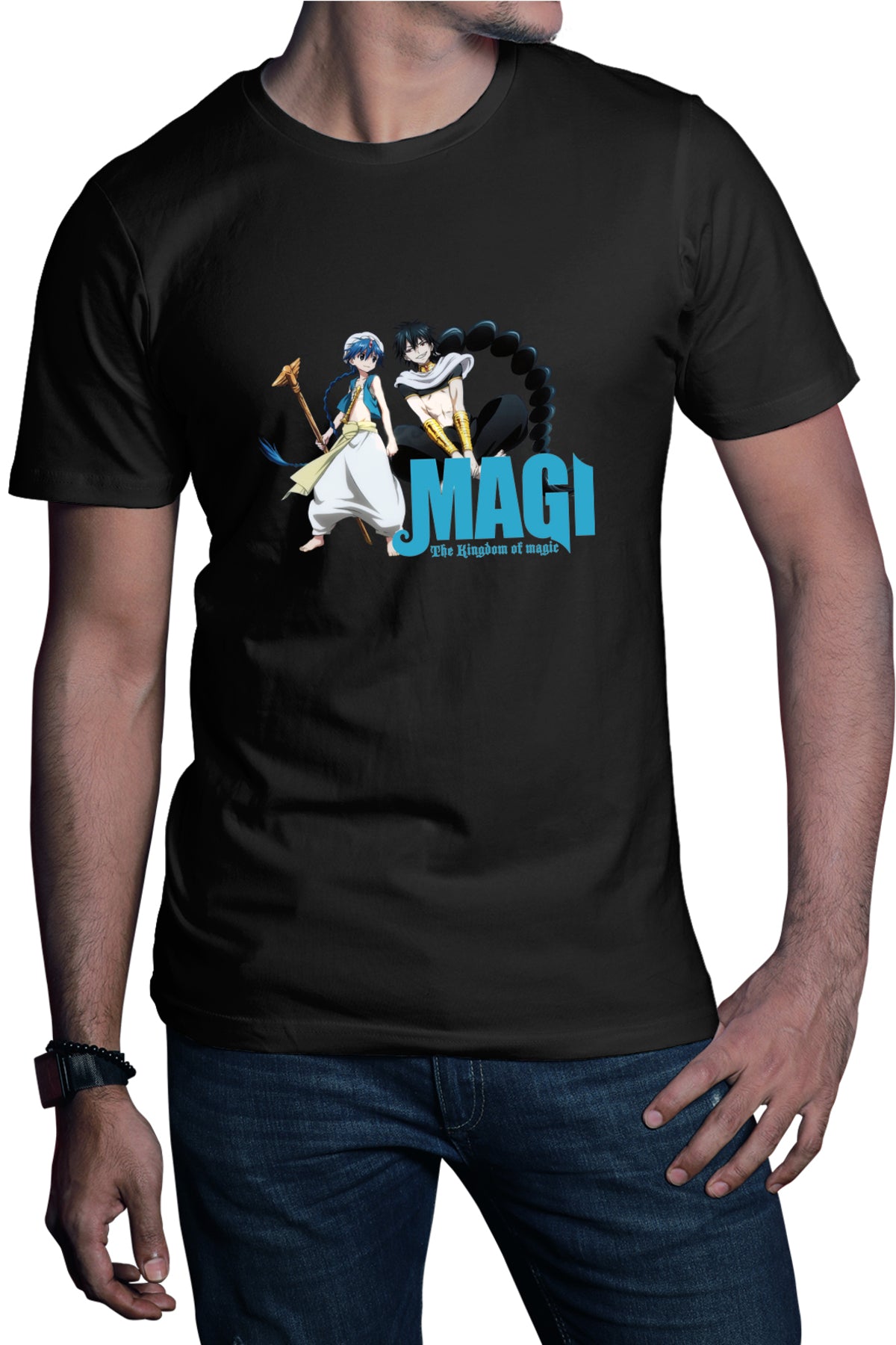 Tricou barbati Magi The Labyrinth of Magic Alladin Animekage