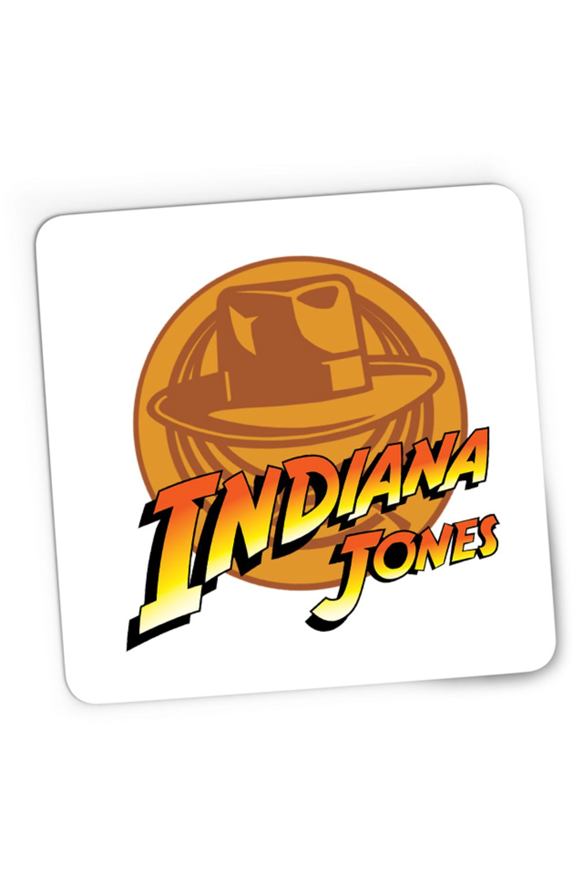 Mousepad Gaming Indiana Jones Logo TV Series Cool Savana Texas US, 21x19 cm