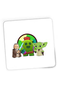 Mousepad Gaming Brawl Stars Cactus Flower Bio StarWars Obi Wan Kenobi Yoda, 21x19 cm