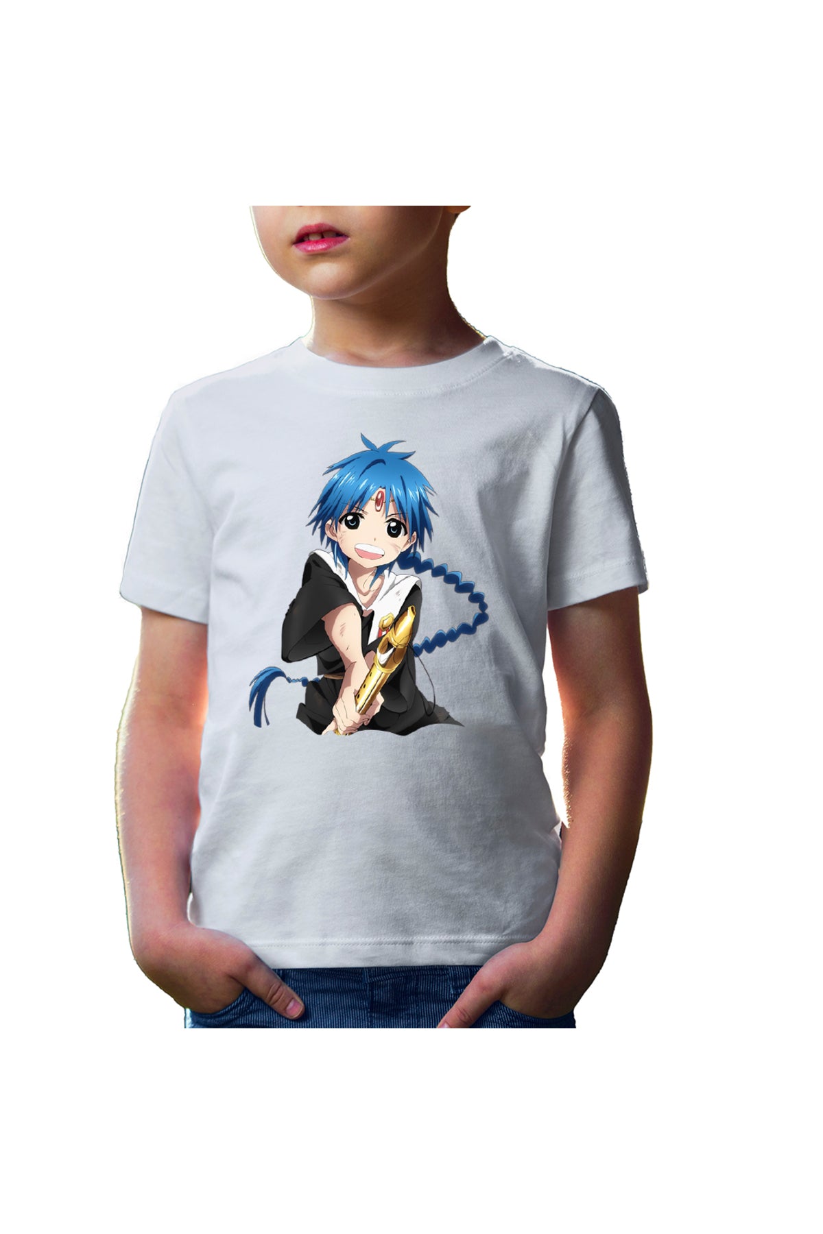 Tricou copii Magi The Labyrinth of Magic Alladin Flute Fighting