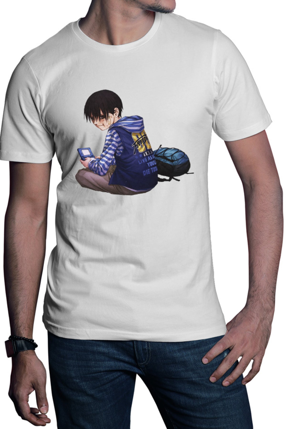 Tricou barbati Btooom! Kou Child Bombs Extreme Game
