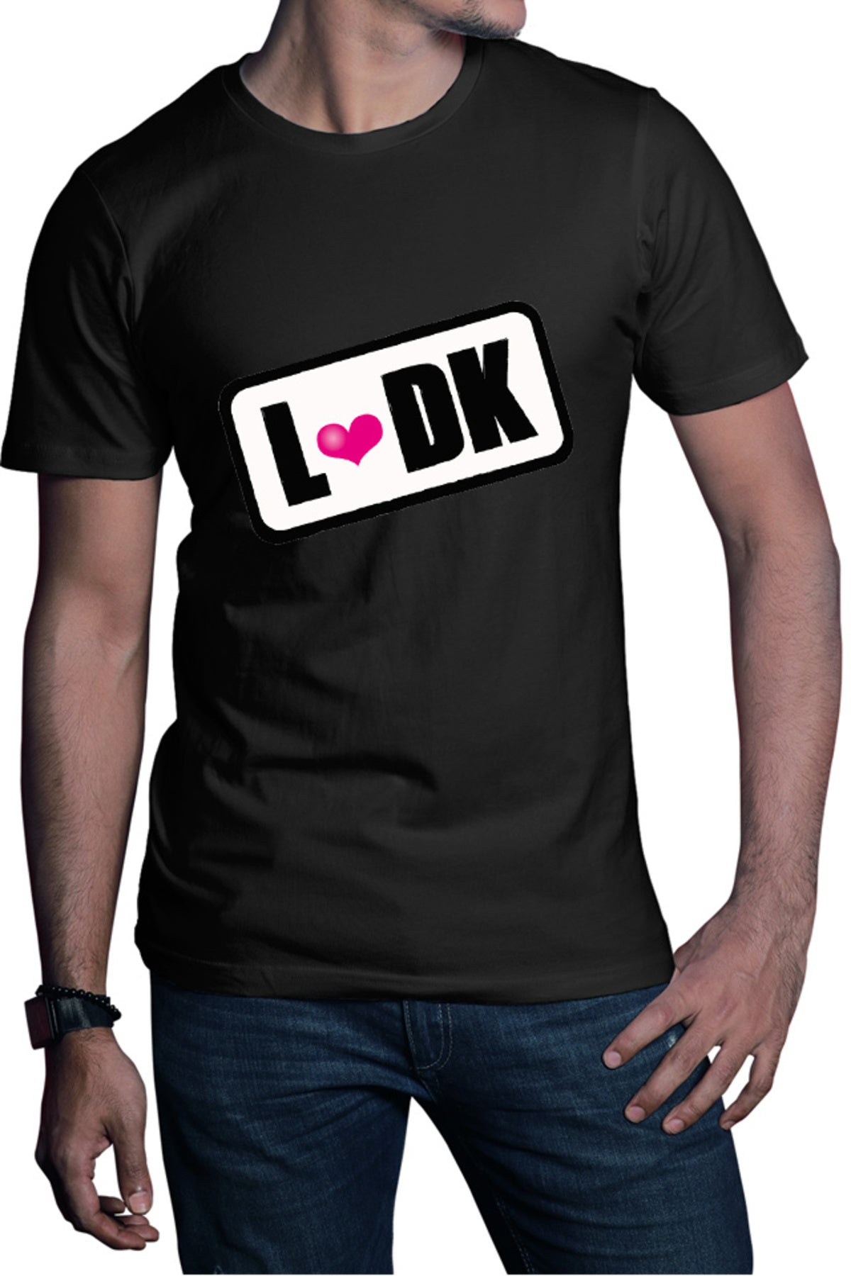 Tricou barbati LDK Logo Romance Slice of Life Teens