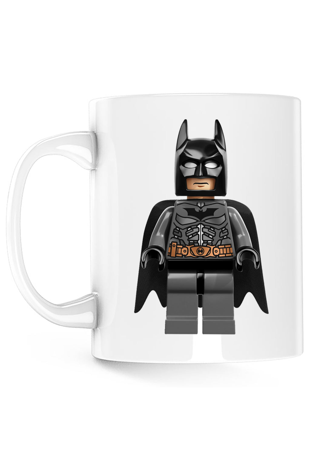Cana Batman Minifig Super Heroes Movie, alba, 330 ml