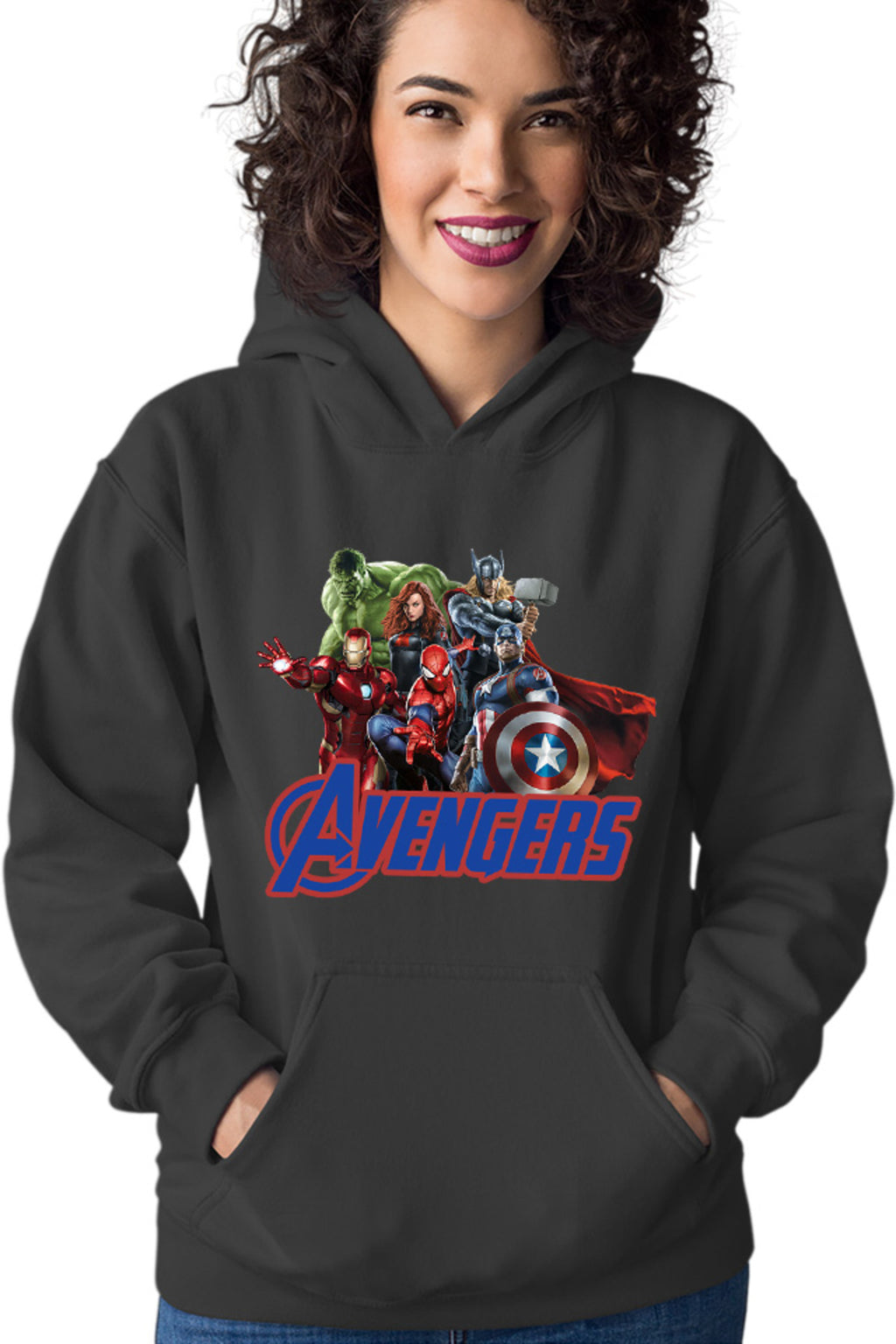 Hanorac dama Thor Avangers Group Spiderman Ally Hero Marvel DC Comedy