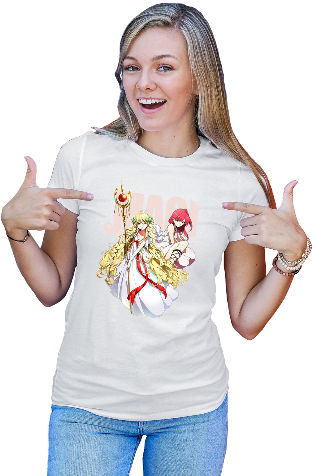Tricou dama Magi The Labyrinth of Magic Morgiana Sheherezada Anime