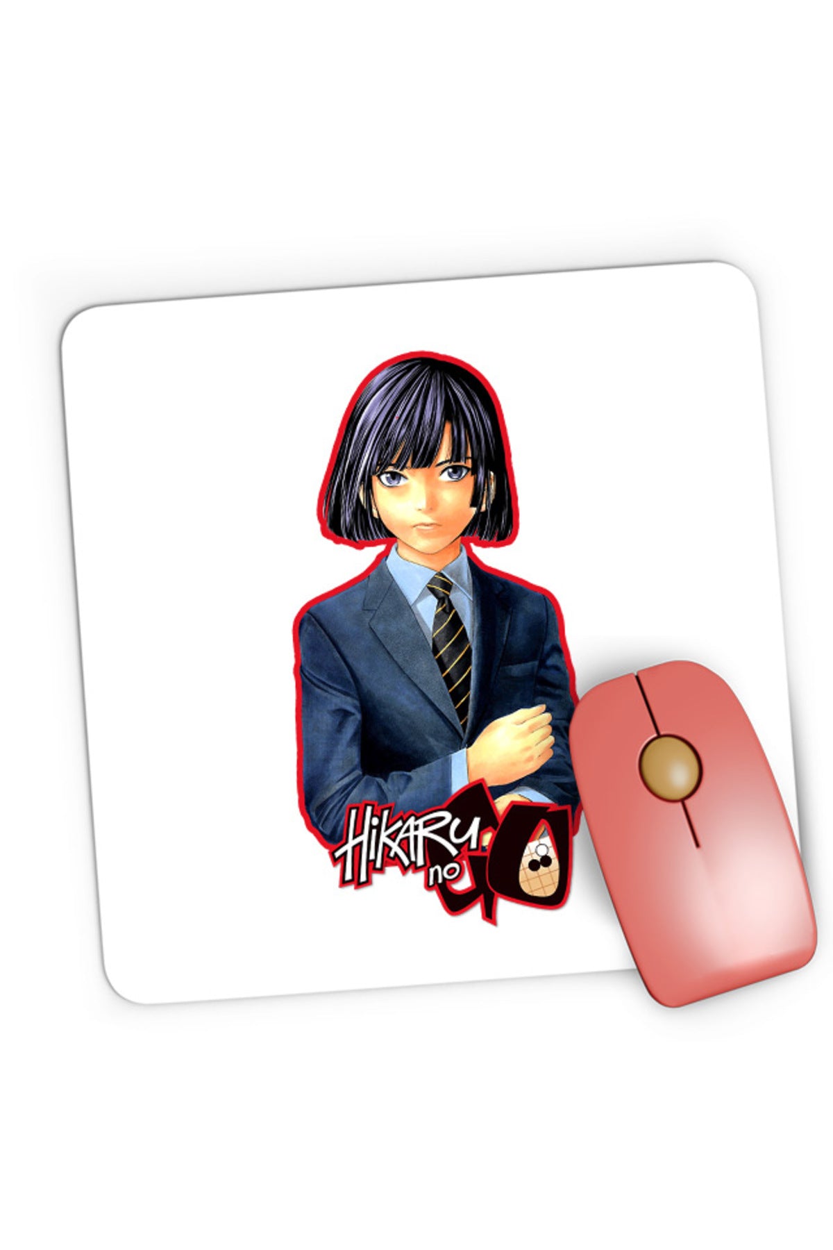 Mousepad Gaming Hikaru no Go Akira Classy Vintage Player Michiko Yokote Shounen, 21x19 cm