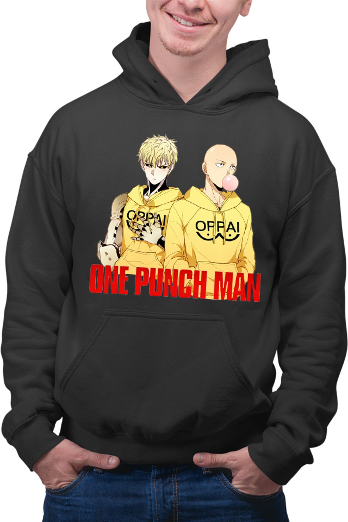 Hanorac barbati One-Punch Man Saitama Yusuke Murata Genos