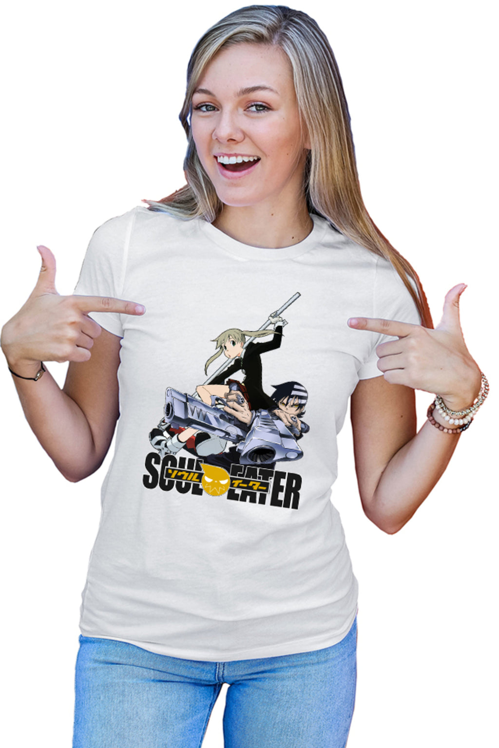 Tricou dama Soul Eater Death The Kid Maka d Scythe
