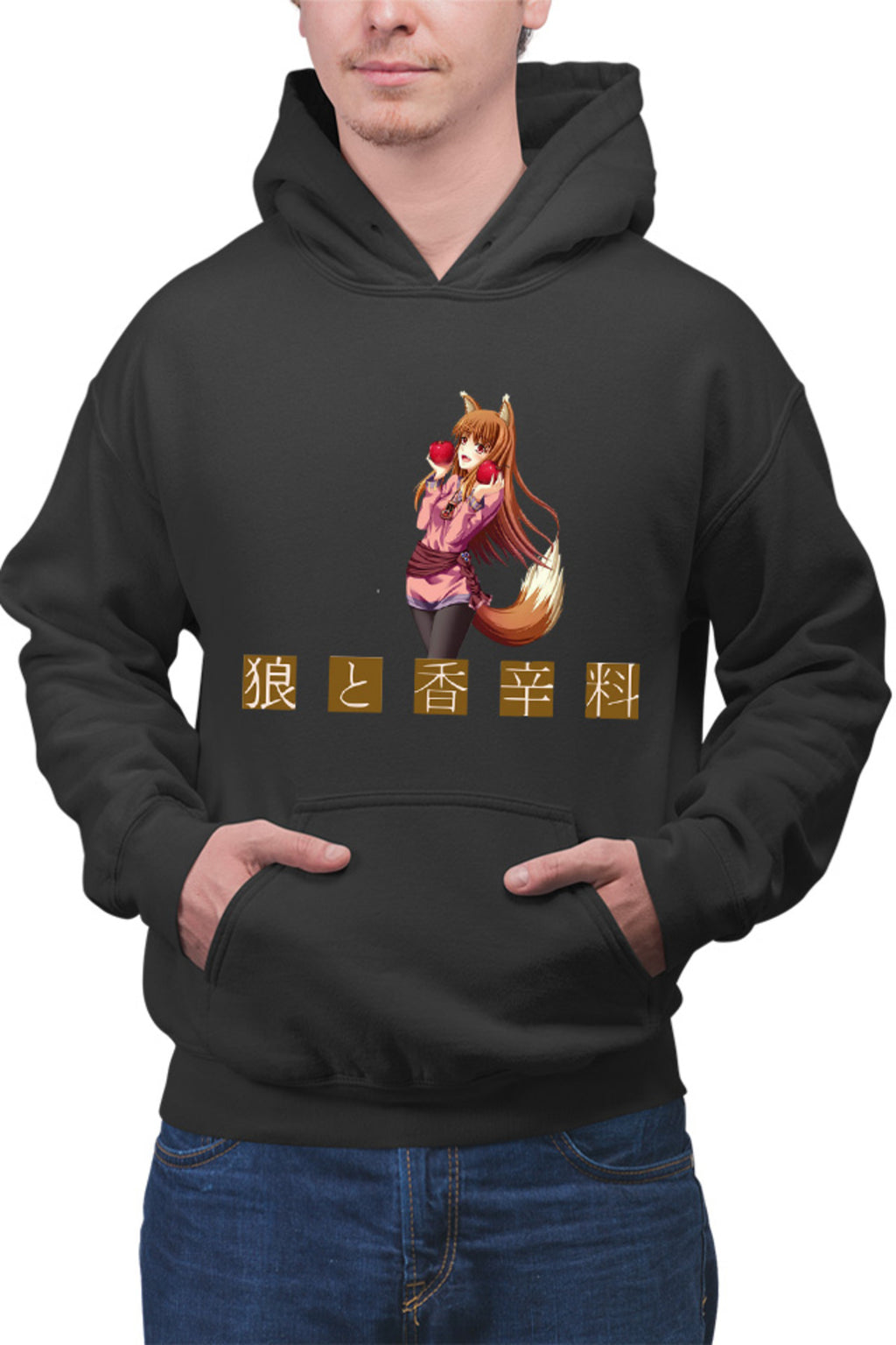 Hanorac barbati Spice And Wolf Holo Love Adventure Fantasy
