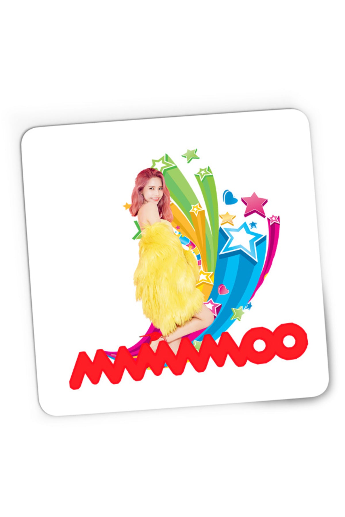 Mousepad Gaming Mamamoo Wheein Moonbyul Solar Competition Happy, 21x19 cm