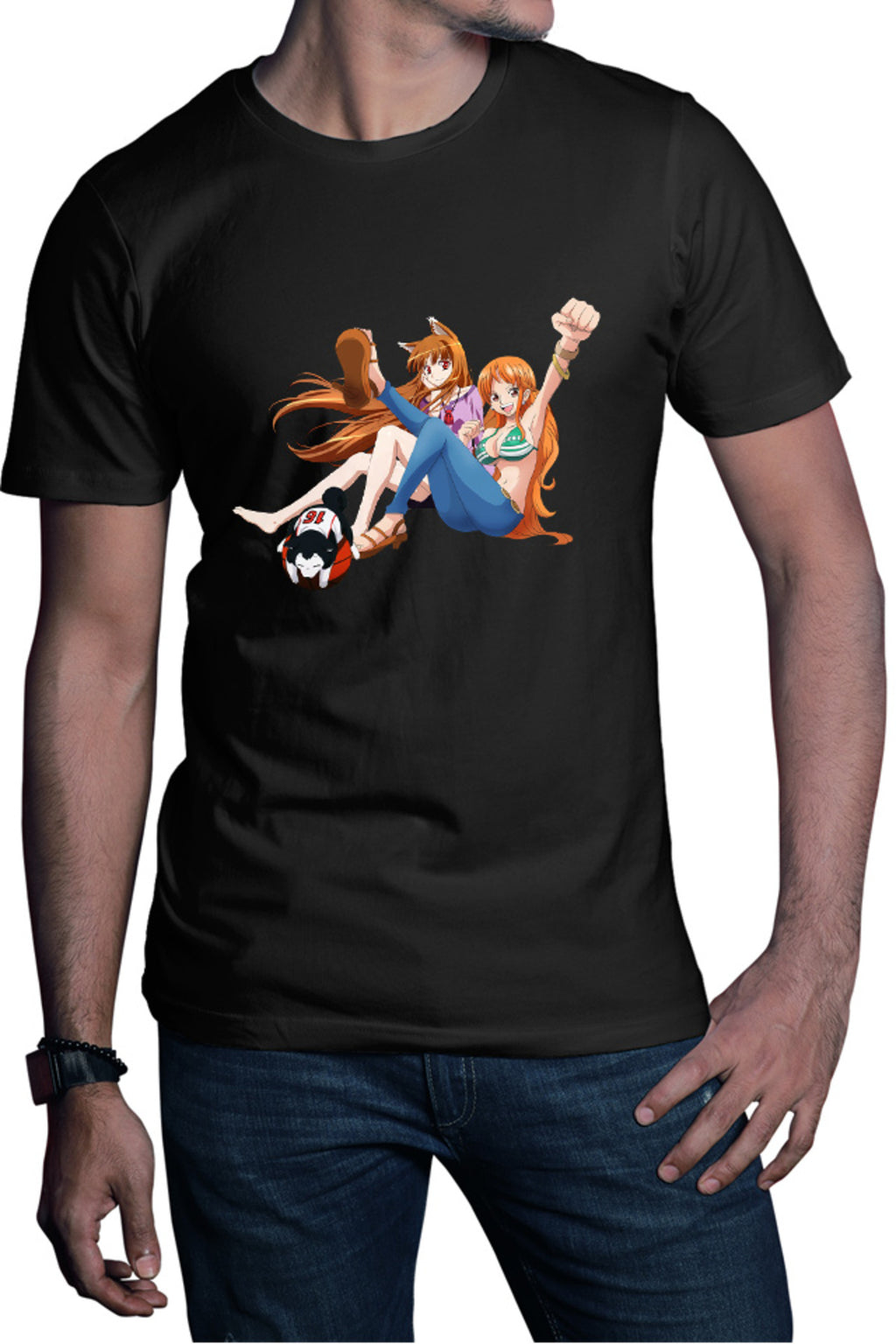 Tricou barbati Spice and Wolf Holo One Piece Kuroko no Basket