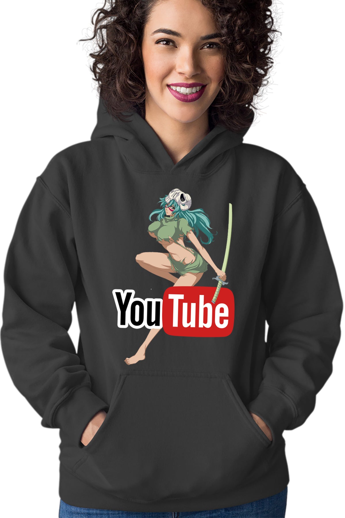 Hanorac dama Bleach Nel tu Rukia Youtube Creator Fan Art