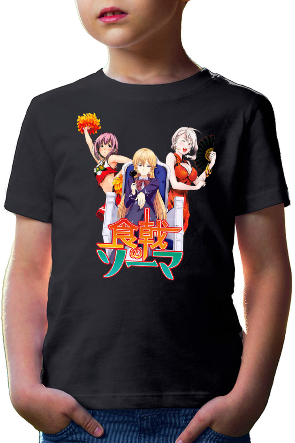 Tricou copii Food Wars Erina Alice Hisato Fan Anime Shokugeki