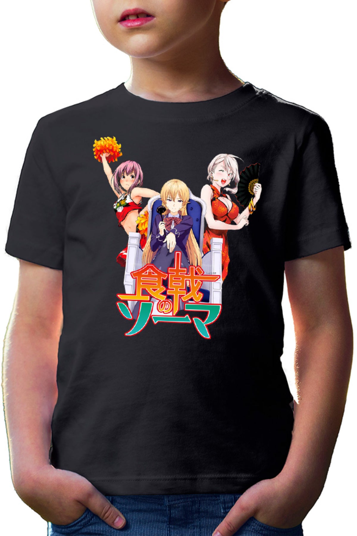 Tricou copii Food Wars Erina Alice Hisato Fan Anime Shokugeki
