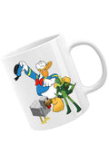 Cana Donald Duck Minecraft Chicken Ben10 Alien Watch Pixel, alba, 330 ml