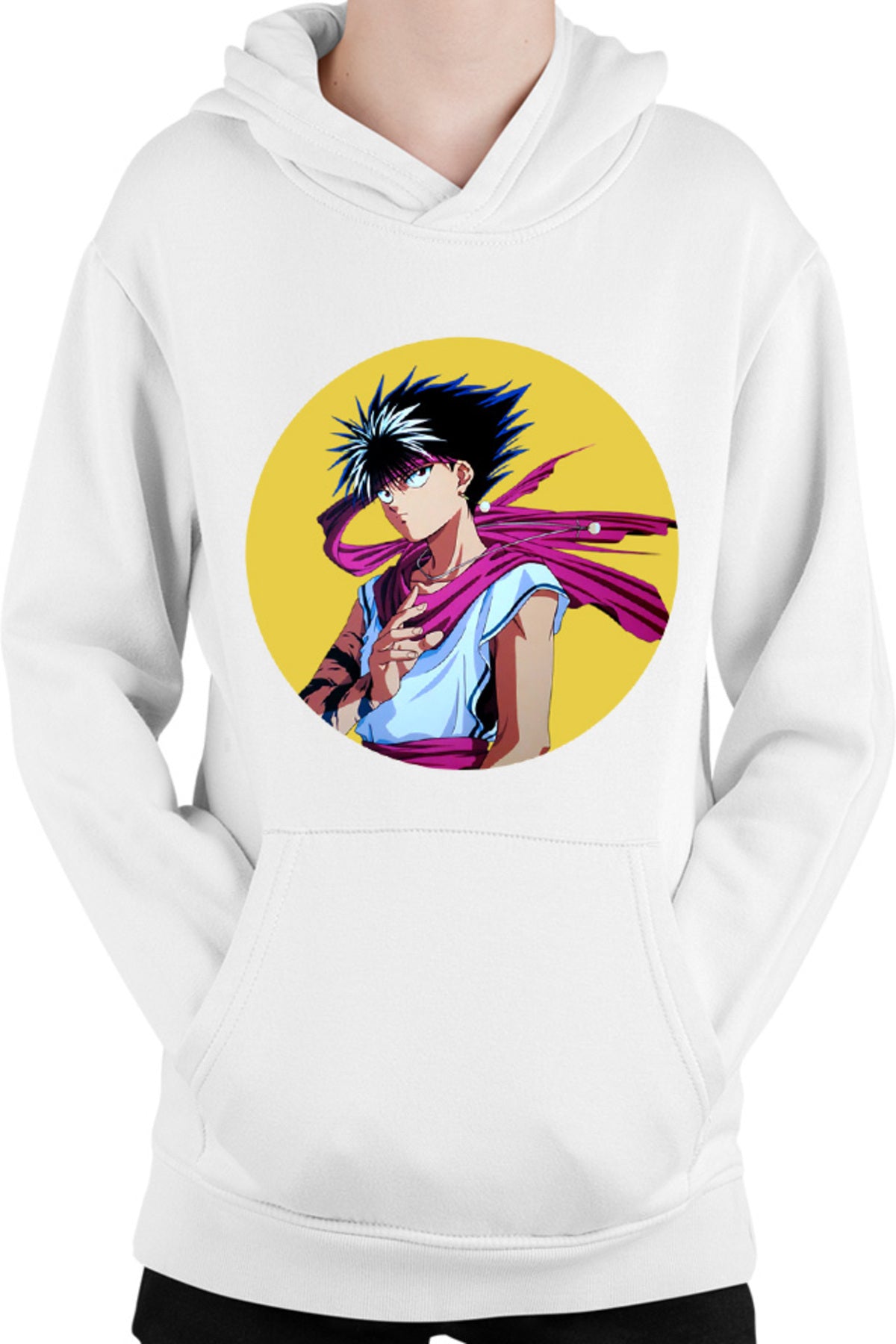 Hanorac copii Yu Yu Hakusho Hiei Powers Mangaka Season