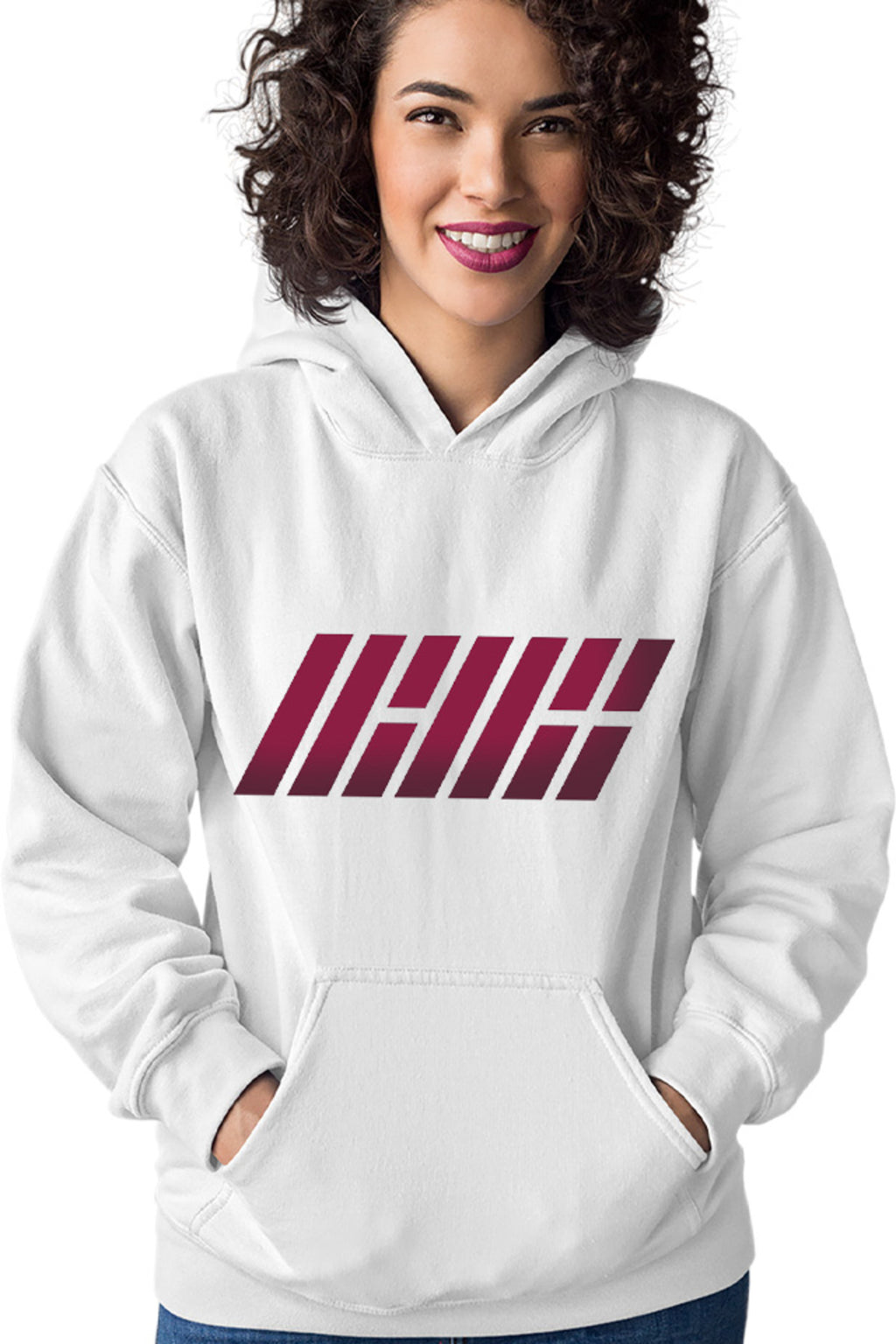 Hanorac dama iKon Logo Coreea Flah 7 Members G Entertainment