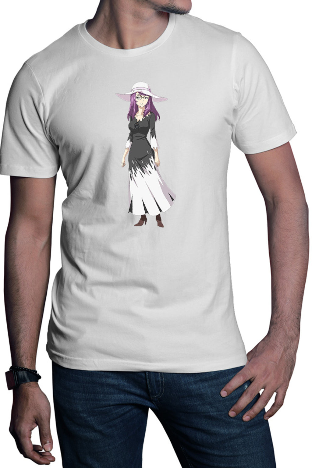 Tricou barbati Muhyo Roji Kurotori Rio Paranormal Ghost Exorcist Glasses
