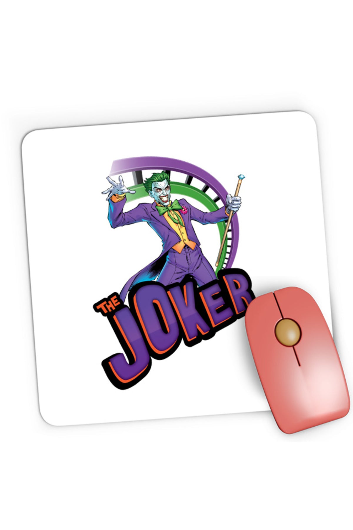 Mousepad Gaming Joker Happy American Comic Books, 21x19 cm