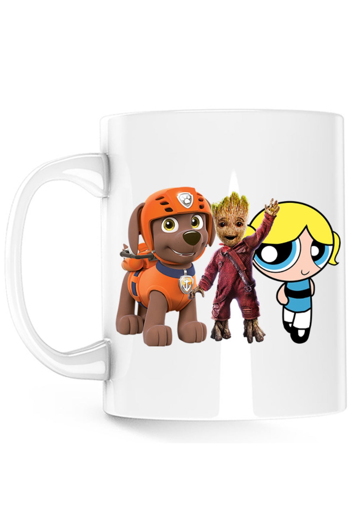 Cana Baby Groot Bubble Paw Patrol Dog Blonde PowerPuff, alba, 330 ml