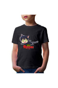 Tricou copii Rin-ne Rokumon Black Cat Rinne Boundary
