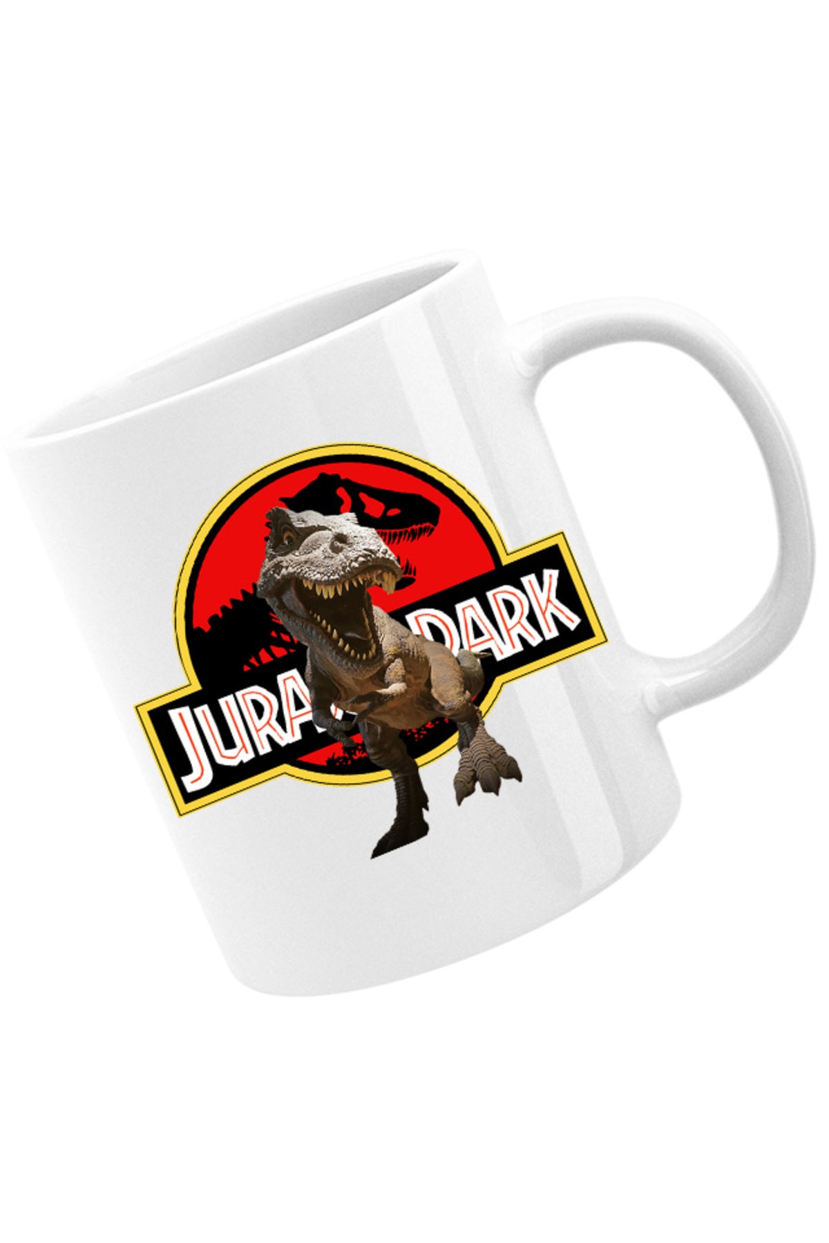 Cana Jurassic Park T-Rex Dinossaur Universal Studios, alba, 330 ml